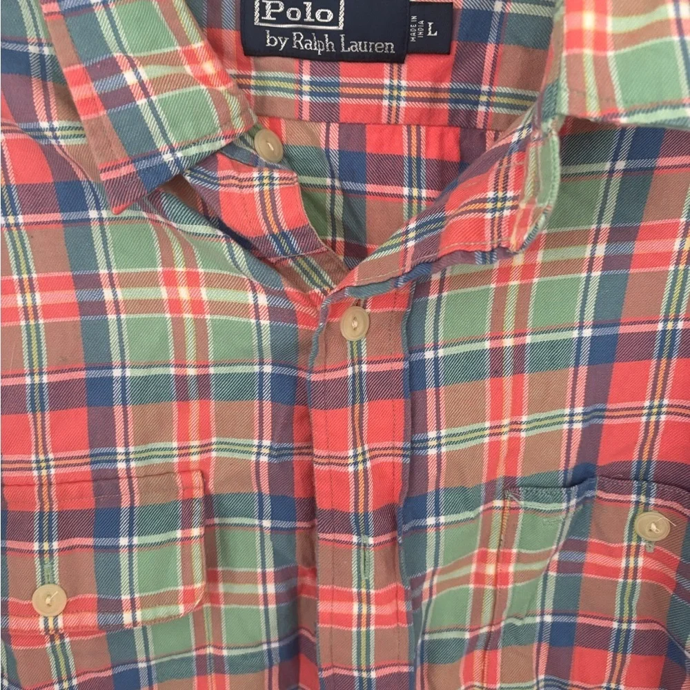 Polo by Ralph Lauren Men's Multicolor Plaid Shirt